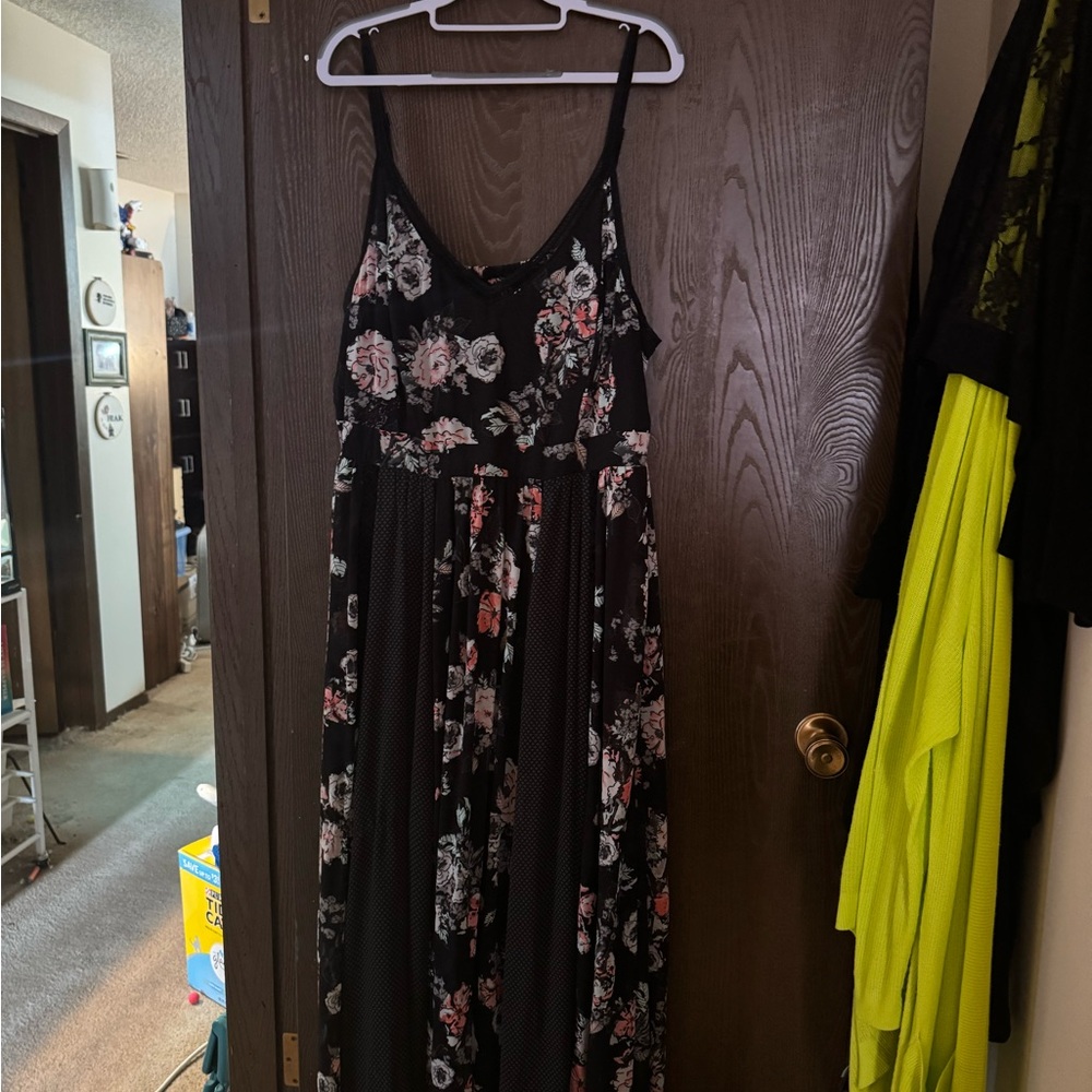 Torrid 3X Floral Maxi Dress